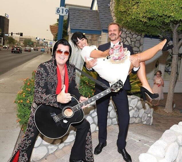 Lily Allen Ran off to Vegas with David Harbour