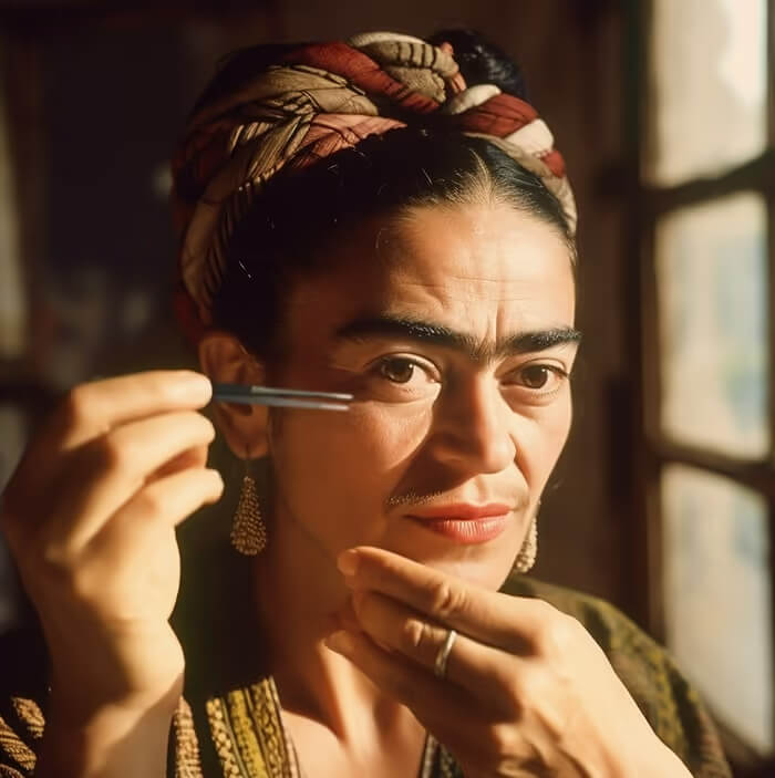 Frida Kahlo Without A Unibrow?