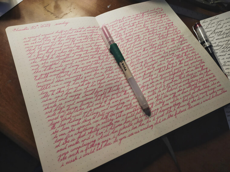 He Read Her Private Diary Entries
